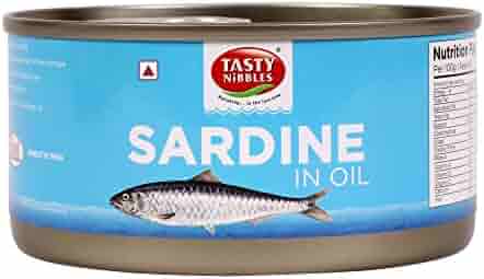 TASTY NIBBLES SADRINE IN OIL 185Gm