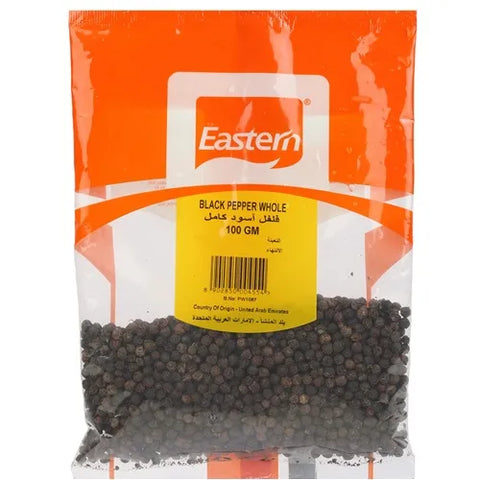 EASTERN Black Pepper Whole 100gm ( Kerala black pepper)