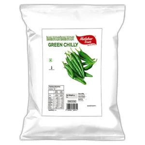 MALABAR TREATS Green chilly Frozen 340g