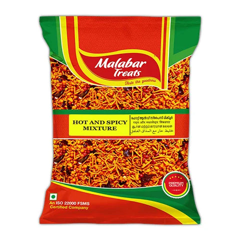 MALABAR TREATS HOT & SPICY MIXTURE 400g