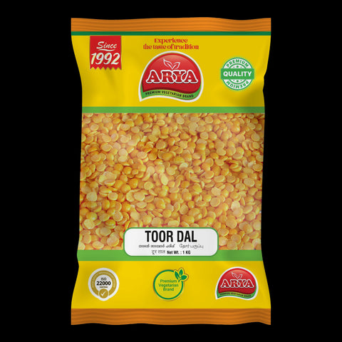 ARYA SAMBAR PARIPPU 1KG (TOOR DAAL)
