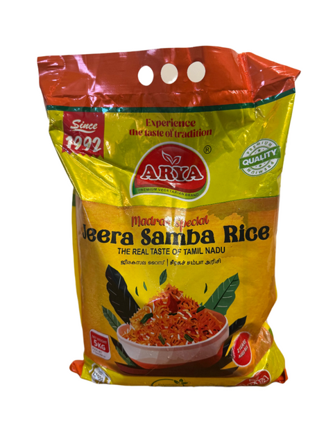 ARYA  JEERA SAMBA  RICE 5Kg