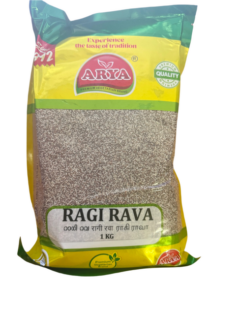 ARYA ROASTED RAGGI RAVA 1KG