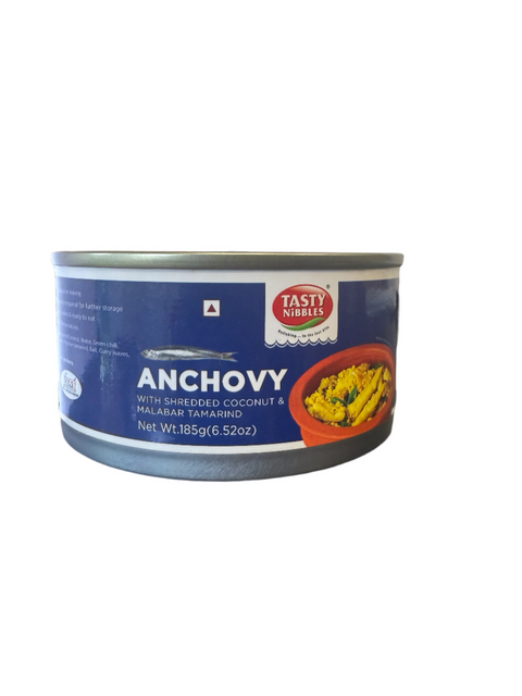 Anchovy with shredded coconut & Malabar Tamarind ( Netholi Peera Pattichathu)