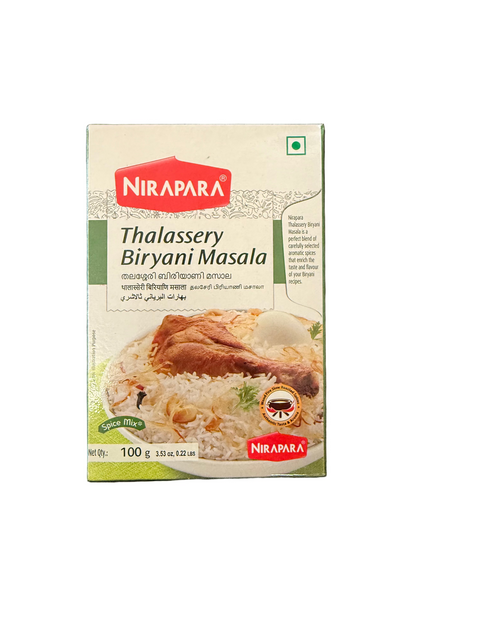 Nirapara Thalasseri  Biryani Masala 100g