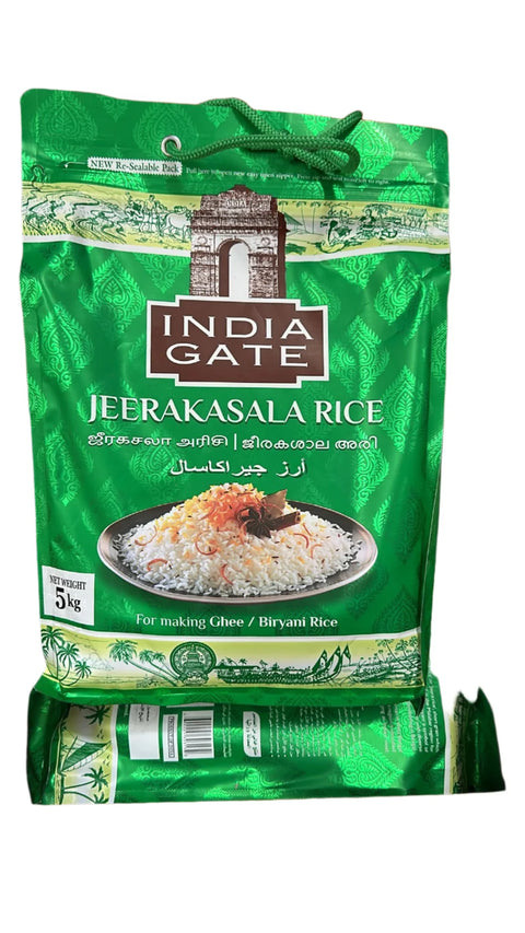 INDIA GATE JEERAKASALA RICE  5KG