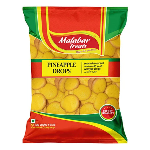 MALABAR TREATS Pineapple drops 200g
