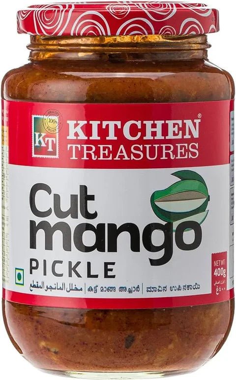 KITCHEN TREASURES Cut mango Pickle 400gm